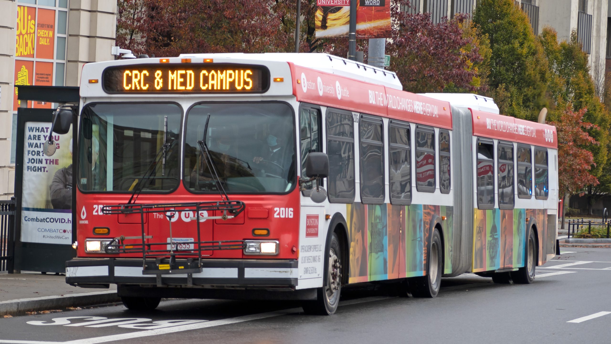 Boston University Shuttle CRC & ME