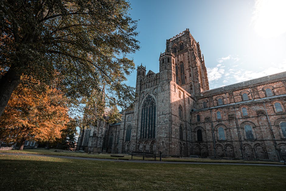 Stunning view of Durham Cathedral showca