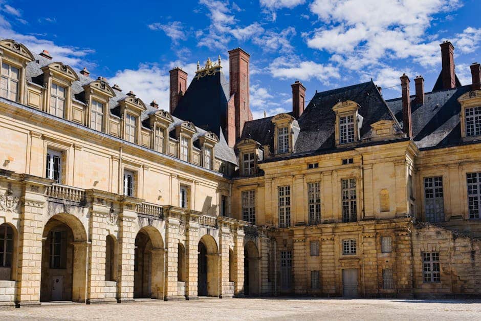 Impresionante vista del Château de Fontaine