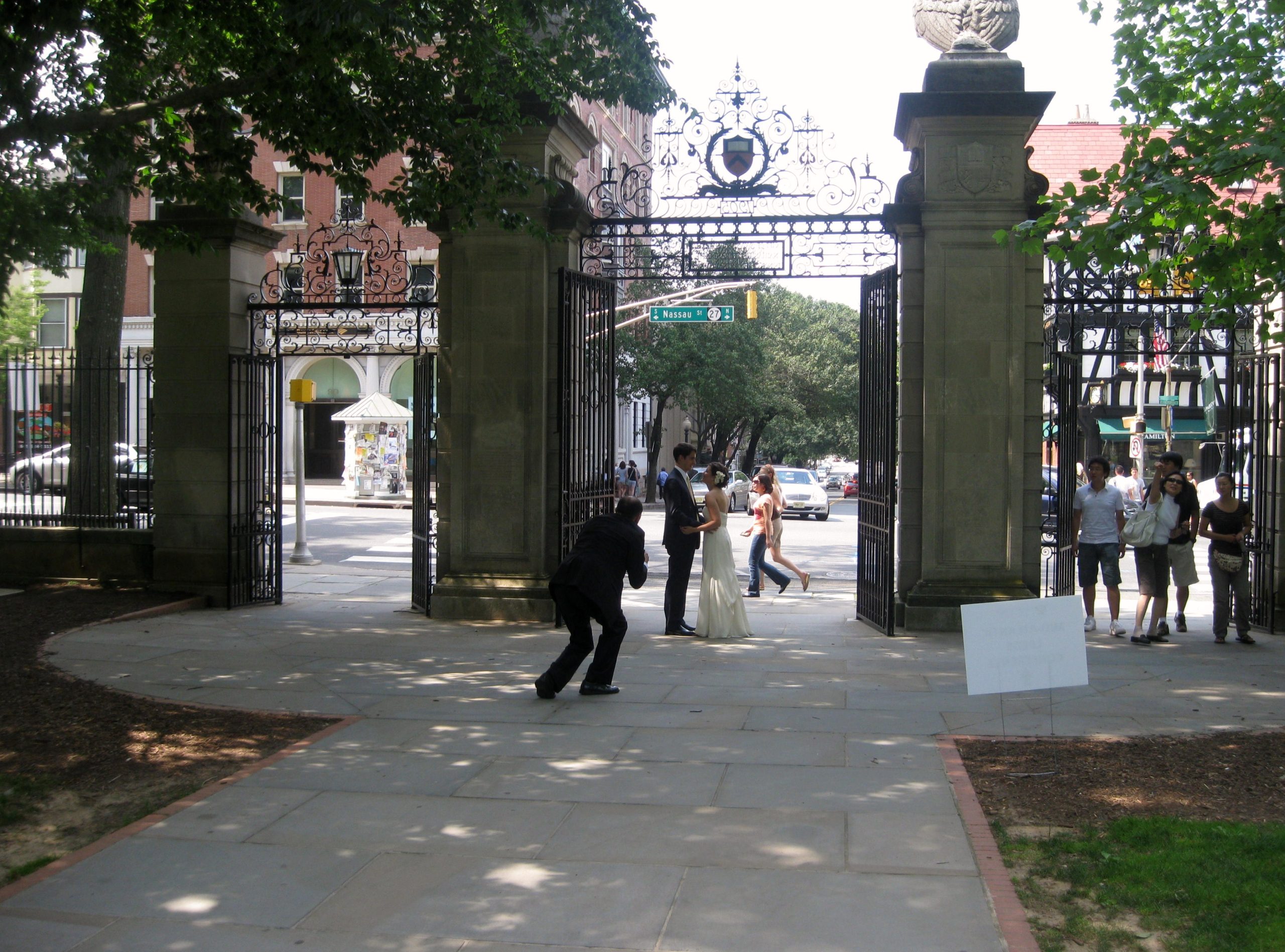 Nassau Street Gate, Princeton University