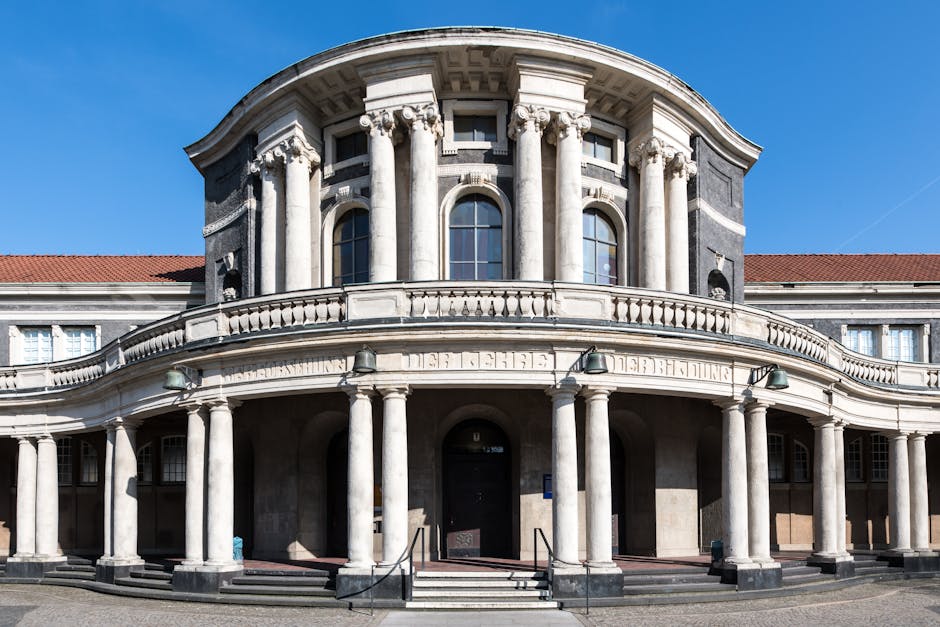 A historic architectural masterpiece wit