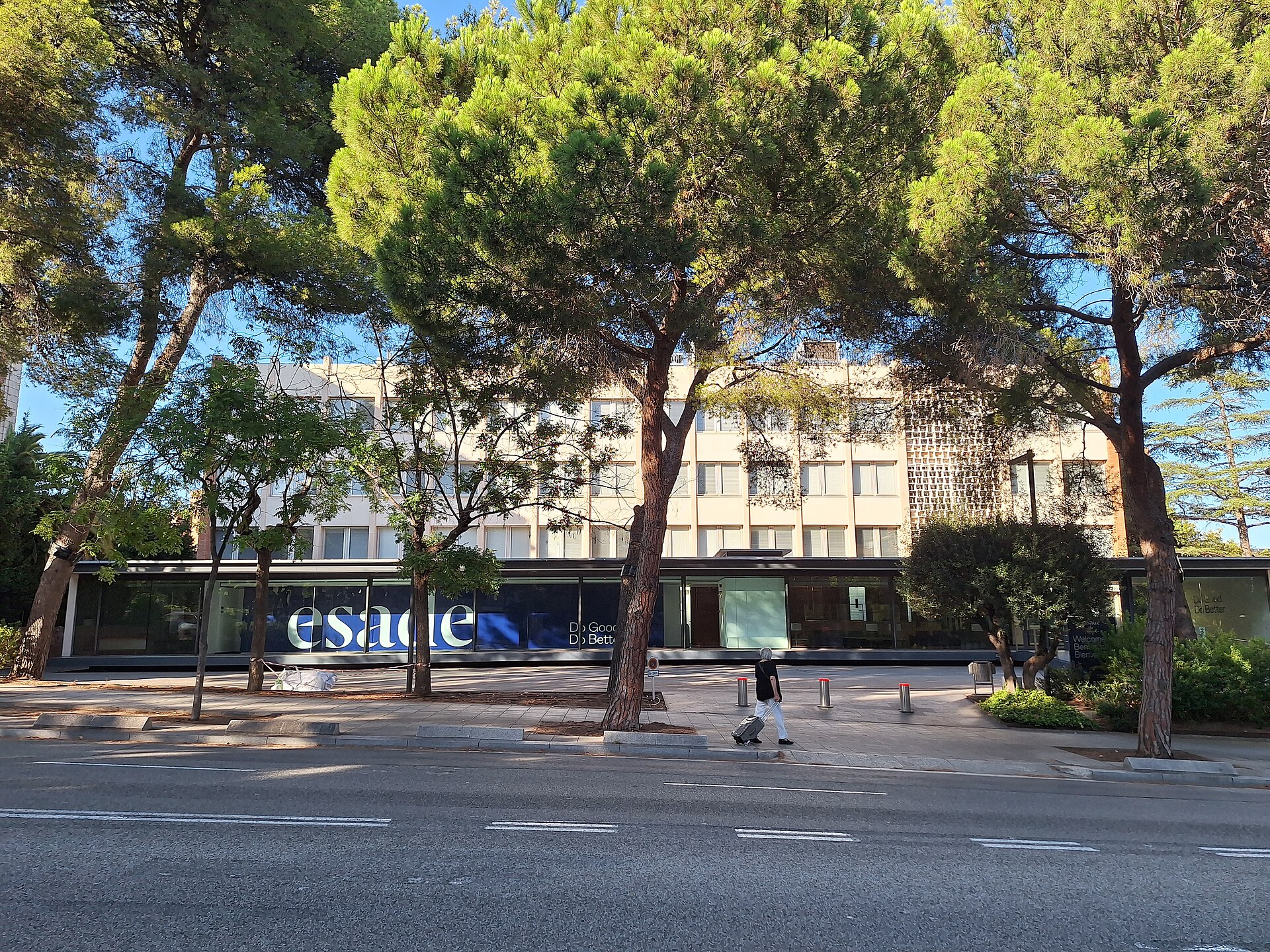 ESADE campus on Avinguda de Pedralbes in Barcelona